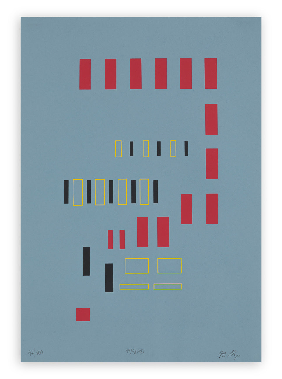 Composizione B, 1949-1983