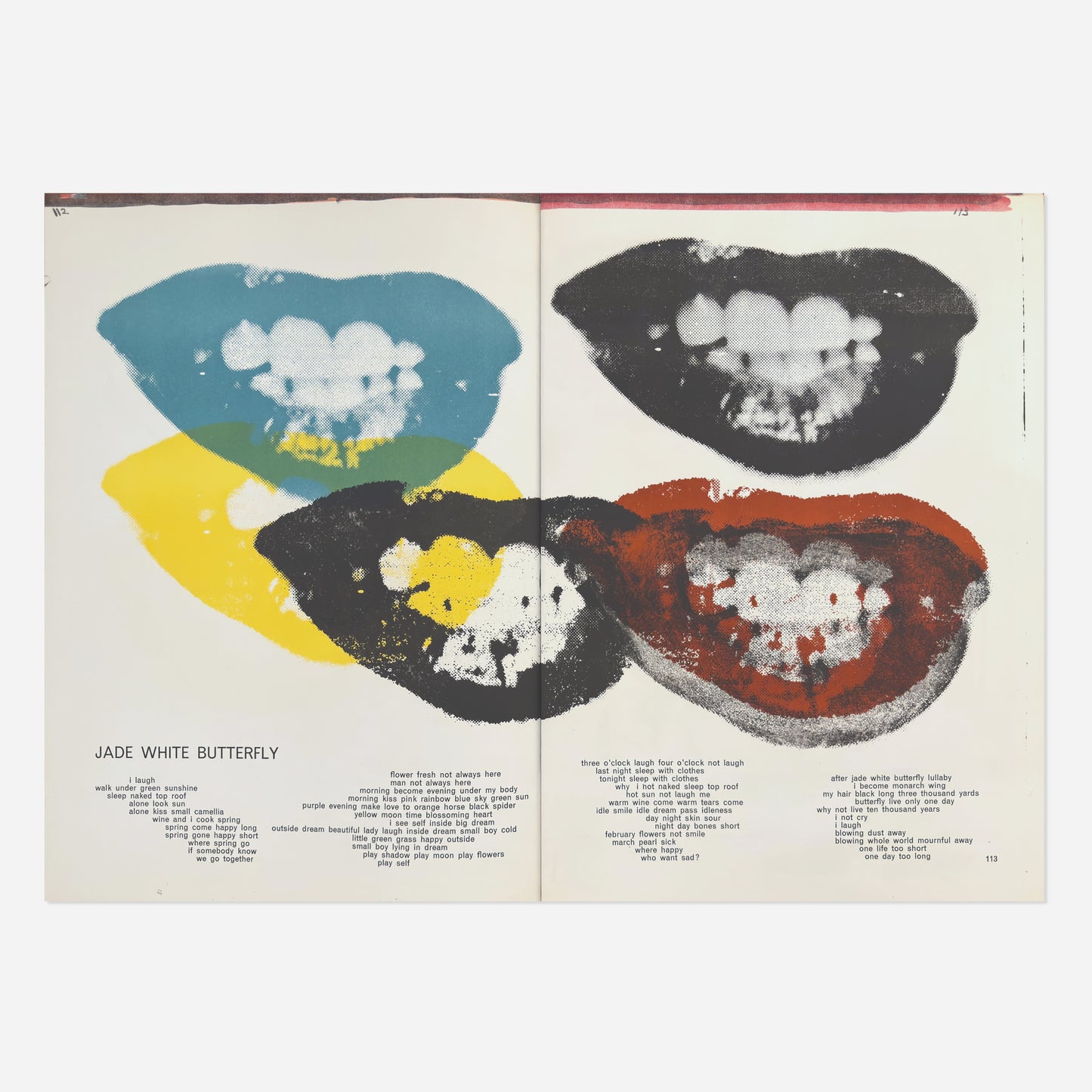 Marilyn Monroe I Love Your Kiss Forever Forever (F. & S. 5), 1964