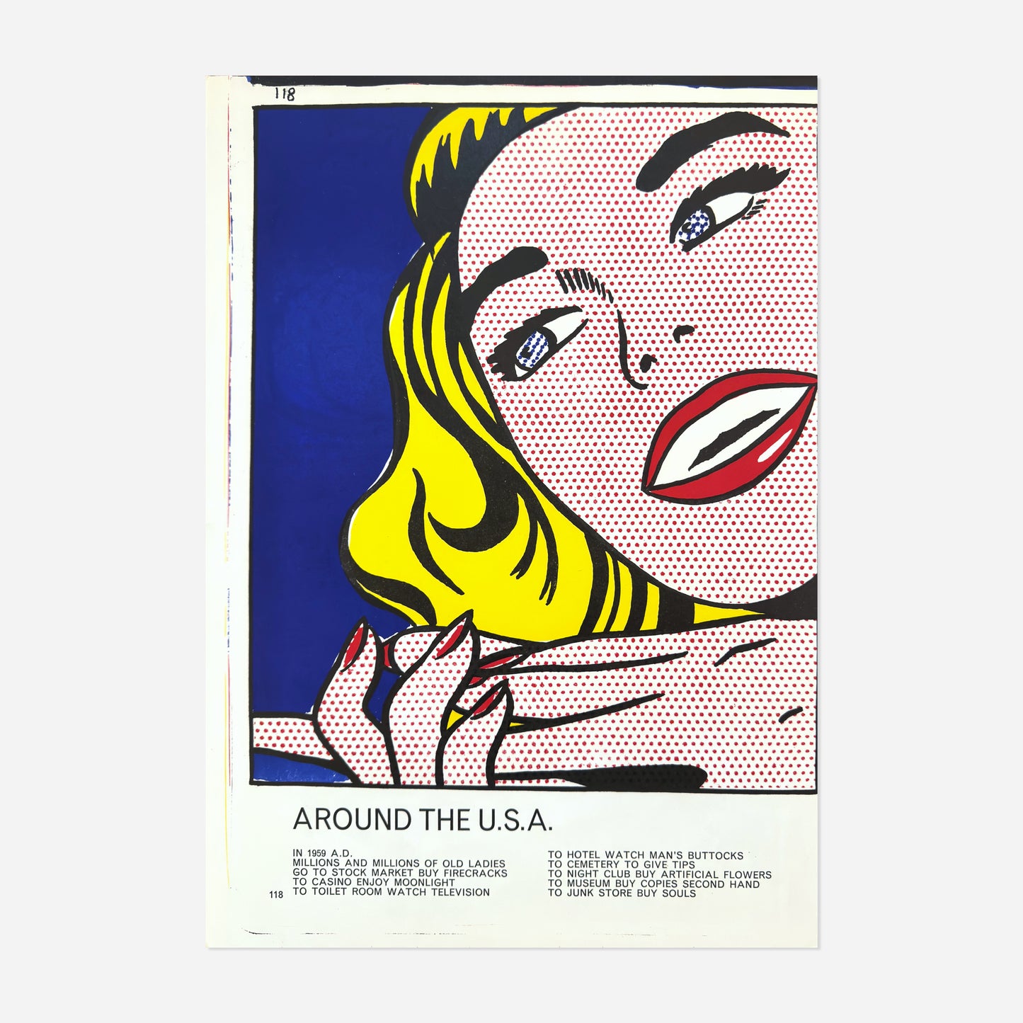 Girl (from the One Cent Life portfolio), 1964